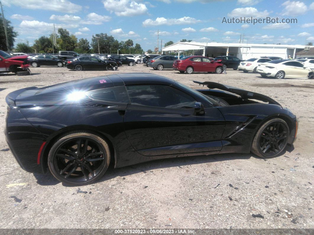 2017 Chevrolet Corvette Z51 1lt Black vin: 1G1YH2D7XH5123777