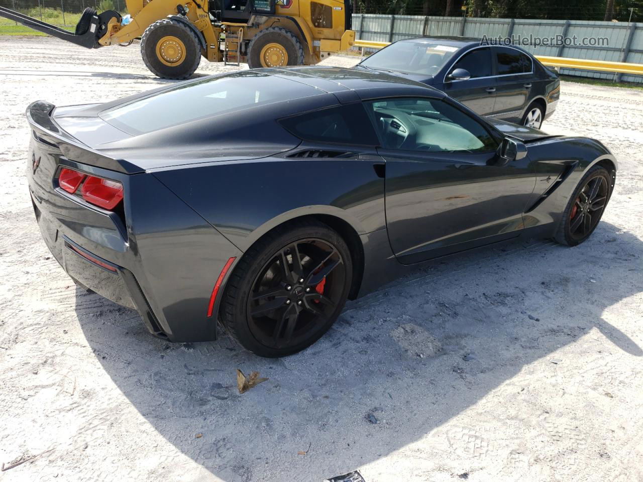 2017 Chevrolet Corvette Stingray Z51 2lt Серый vin: 1G1YK2D70H5118721