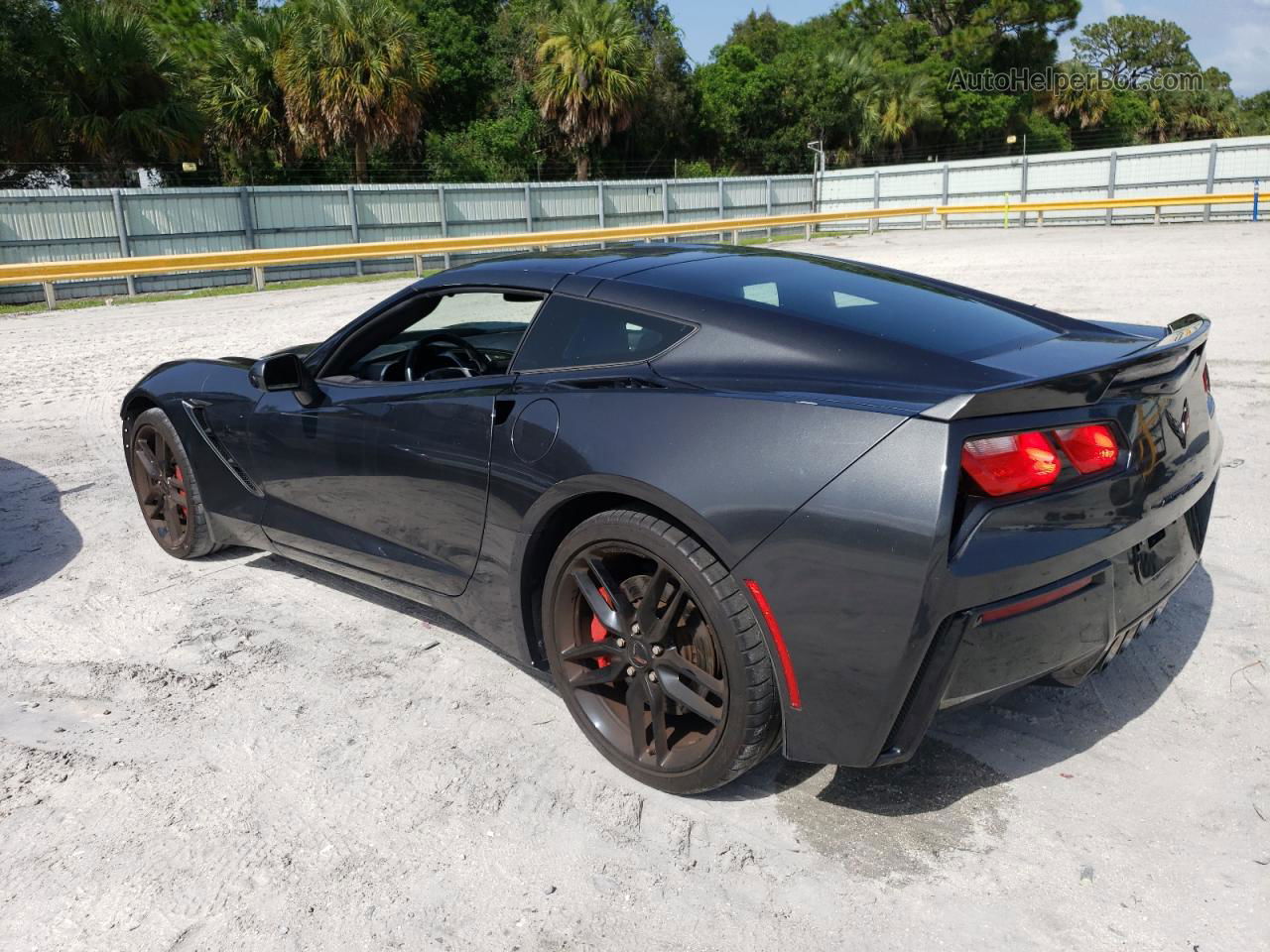 2017 Chevrolet Corvette Stingray Z51 2lt Gray vin: 1G1YK2D70H5118721