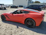 2017 Chevrolet Corvette Stingray Z51 2lt Red vin: 1G1YK2D77H5120031