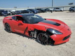 2017 Chevrolet Corvette Stingray Z51 2lt Red vin: 1G1YK2D77H5120031