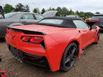 2017 Chevrolet Corvette Stingray Z51 2lt Red vin: 1G1YK3D72H5121674