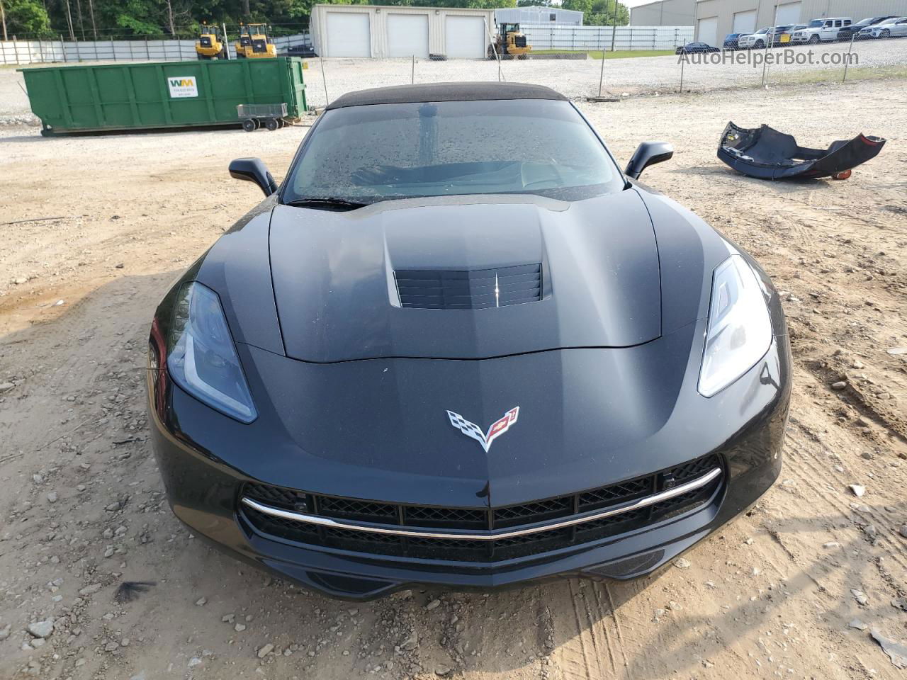 2017 Chevrolet Corvette Stingray Z51 2lt Black vin: 1G1YK3D75H5117859