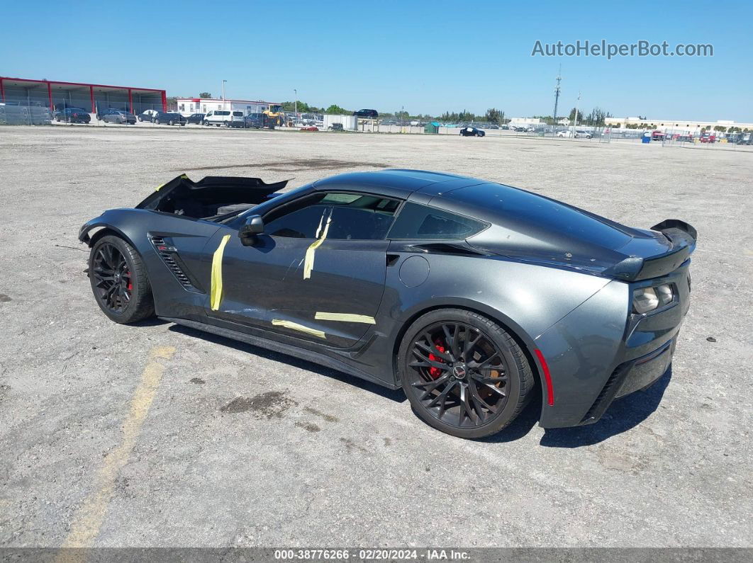 2017 Chevrolet Corvette Z06 Gray vin: 1G1YN2D65H5607064