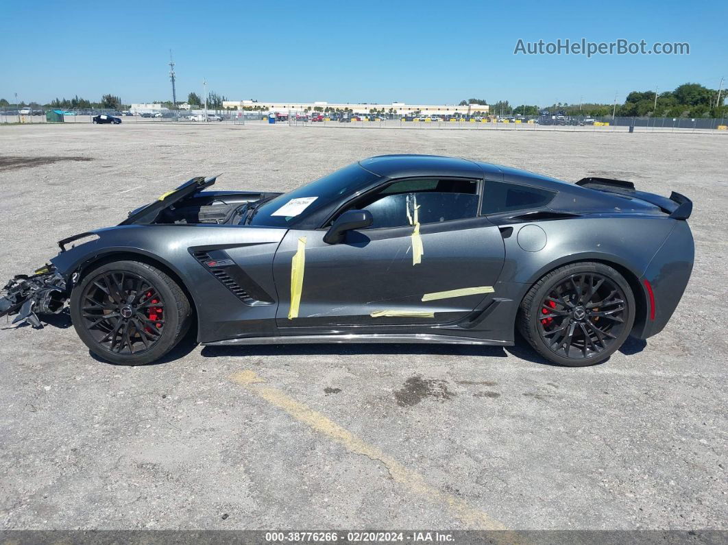 2017 Chevrolet Corvette Z06 Gray vin: 1G1YN2D65H5607064