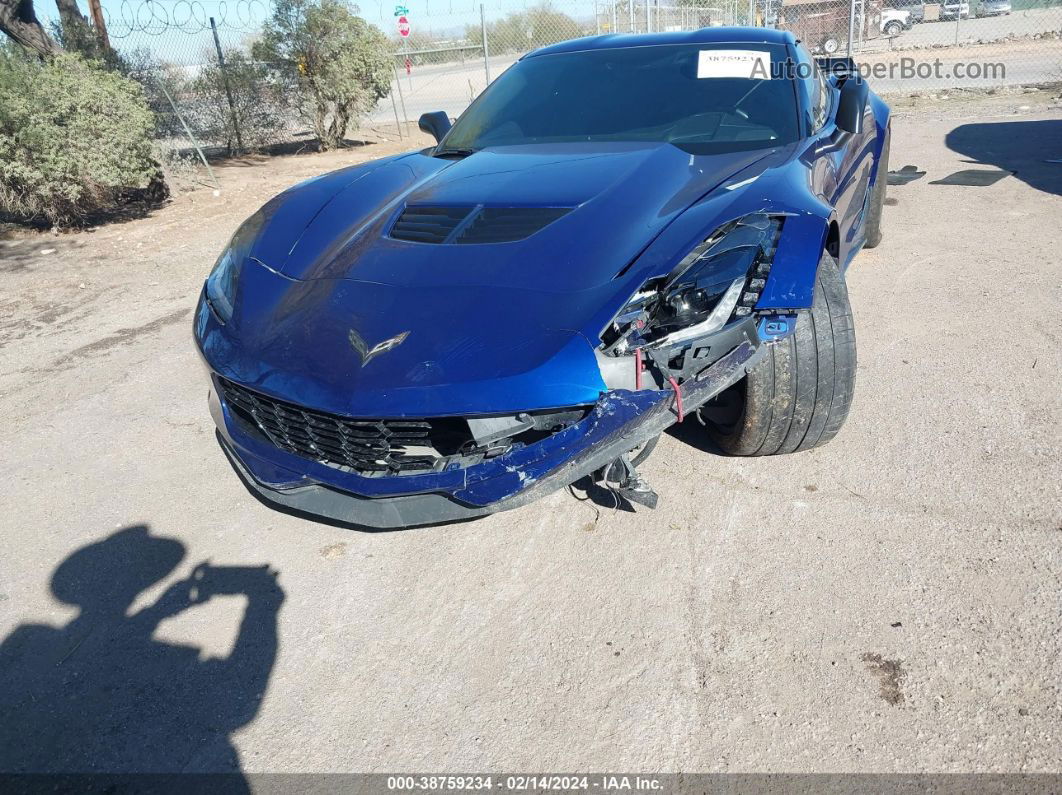 2017 Chevrolet Corvette Z06 Blue vin: 1G1YP2D60H5601845