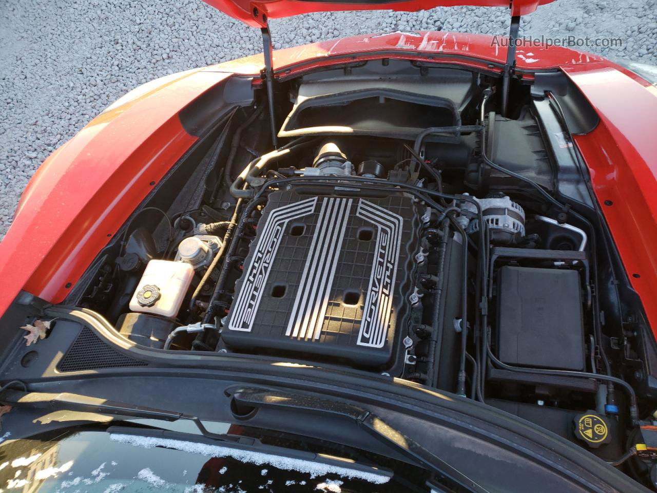 2017 Chevrolet Corvette Z06 1lz Красный vin: 1G1YP2D64H5606272