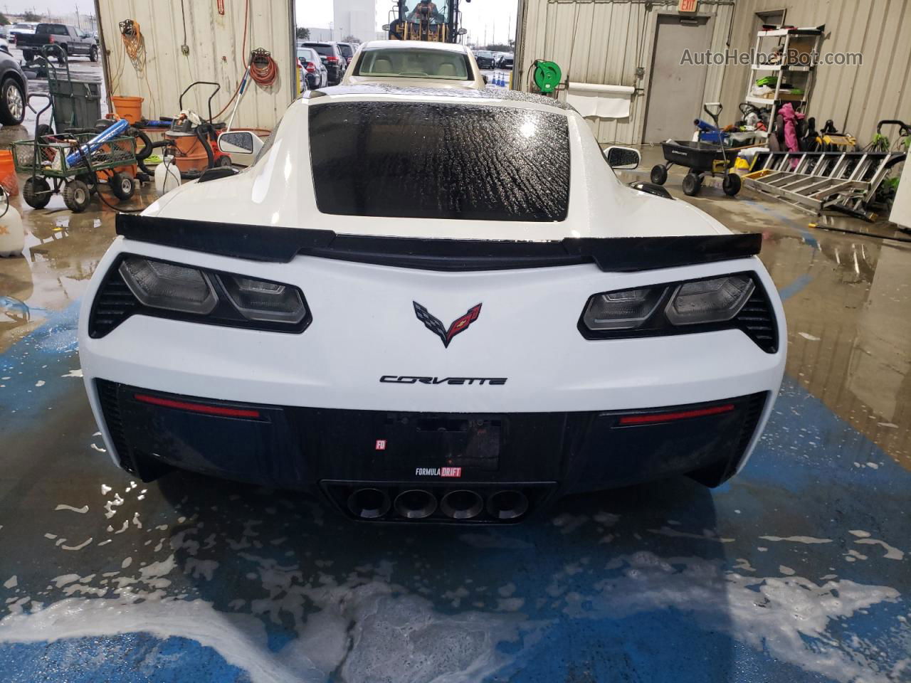 2017 Chevrolet Corvette Z06 1lz Белый vin: 1G1YP2D66H5600960