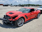 2017 Chevrolet Corvette Z06 2lz Red vin: 1G1YR2D60H5603136