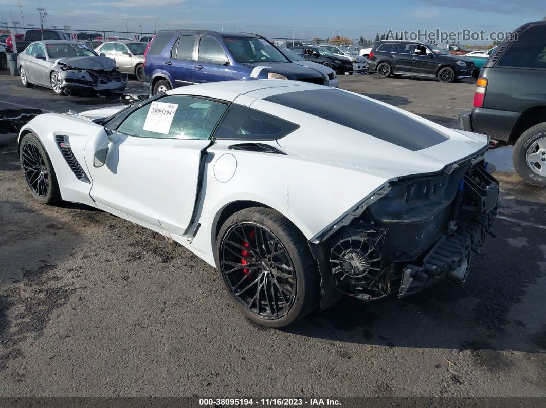 2017 Chevrolet Corvette Z06 White vin: 1G1YS2D62H5604230