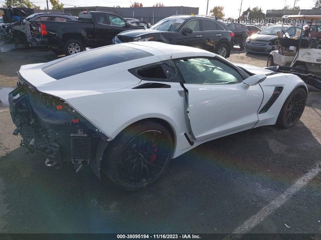 2017 Chevrolet Corvette Z06 White vin: 1G1YS2D62H5604230