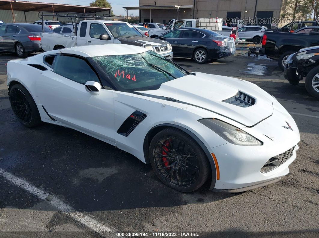 2017 Chevrolet Corvette Z06 White vin: 1G1YS2D62H5604230