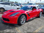 2017 Chevrolet Corvette Z06 Red vin: 1G1YS2D67H5602375