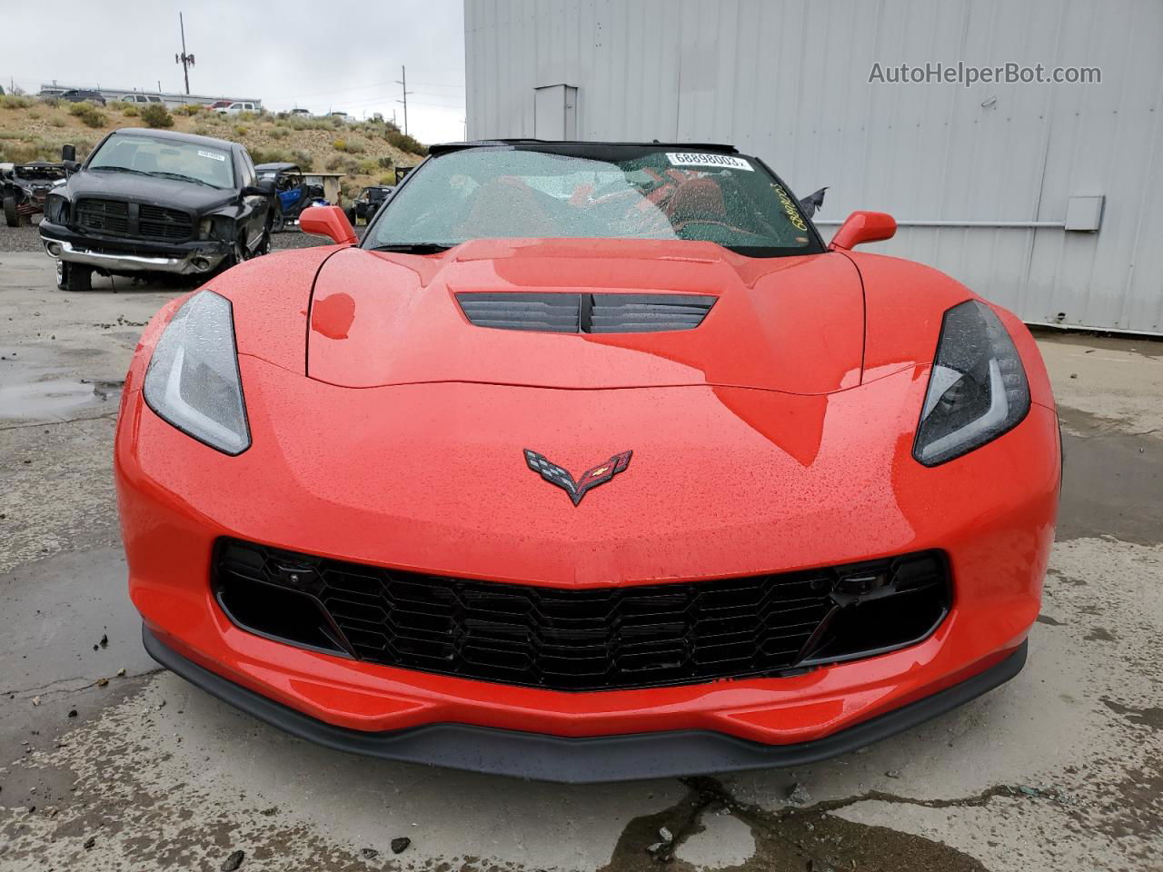 2017 Chevrolet Corvette Z06 3lz Красный vin: 1G1YT2D64H5603285