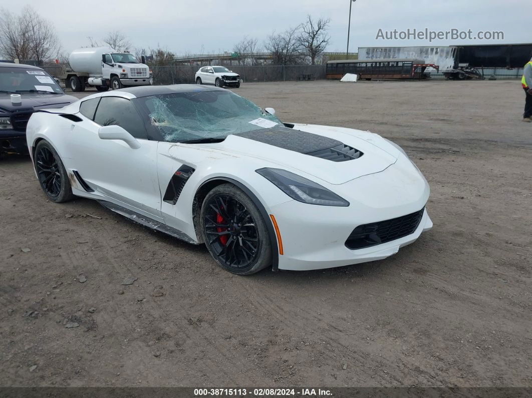 2017 Chevrolet Corvette Z06 White vin: 1G1YU2D60H5602731