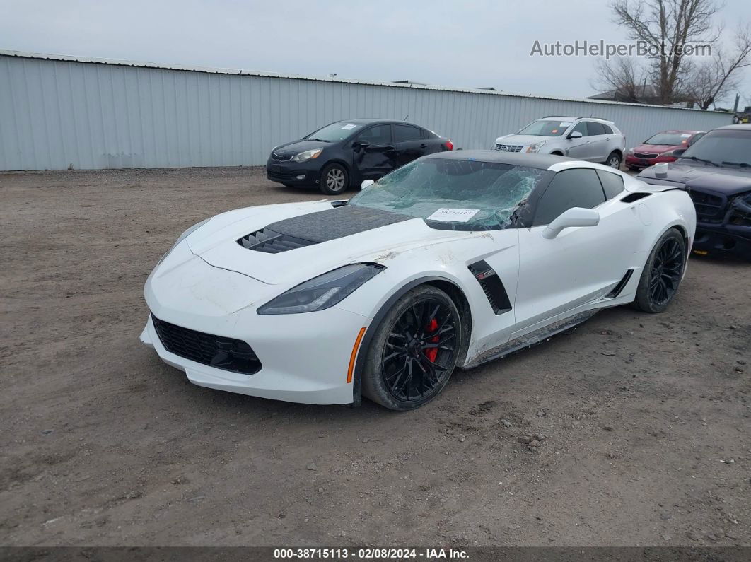 2017 Chevrolet Corvette Z06 White vin: 1G1YU2D60H5602731