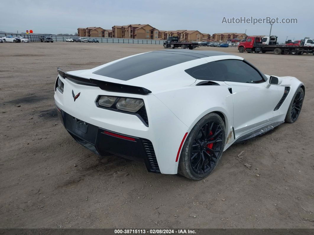 2017 Chevrolet Corvette Z06 Белый vin: 1G1YU2D60H5602731