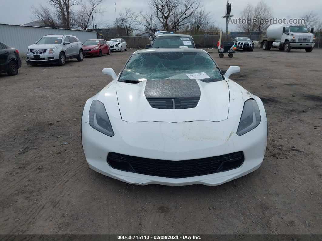 2017 Chevrolet Corvette Z06 White vin: 1G1YU2D60H5602731