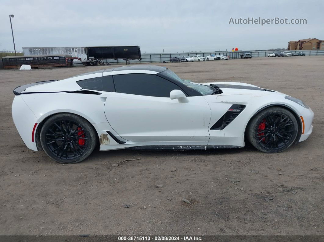 2017 Chevrolet Corvette Z06 White vin: 1G1YU2D60H5602731