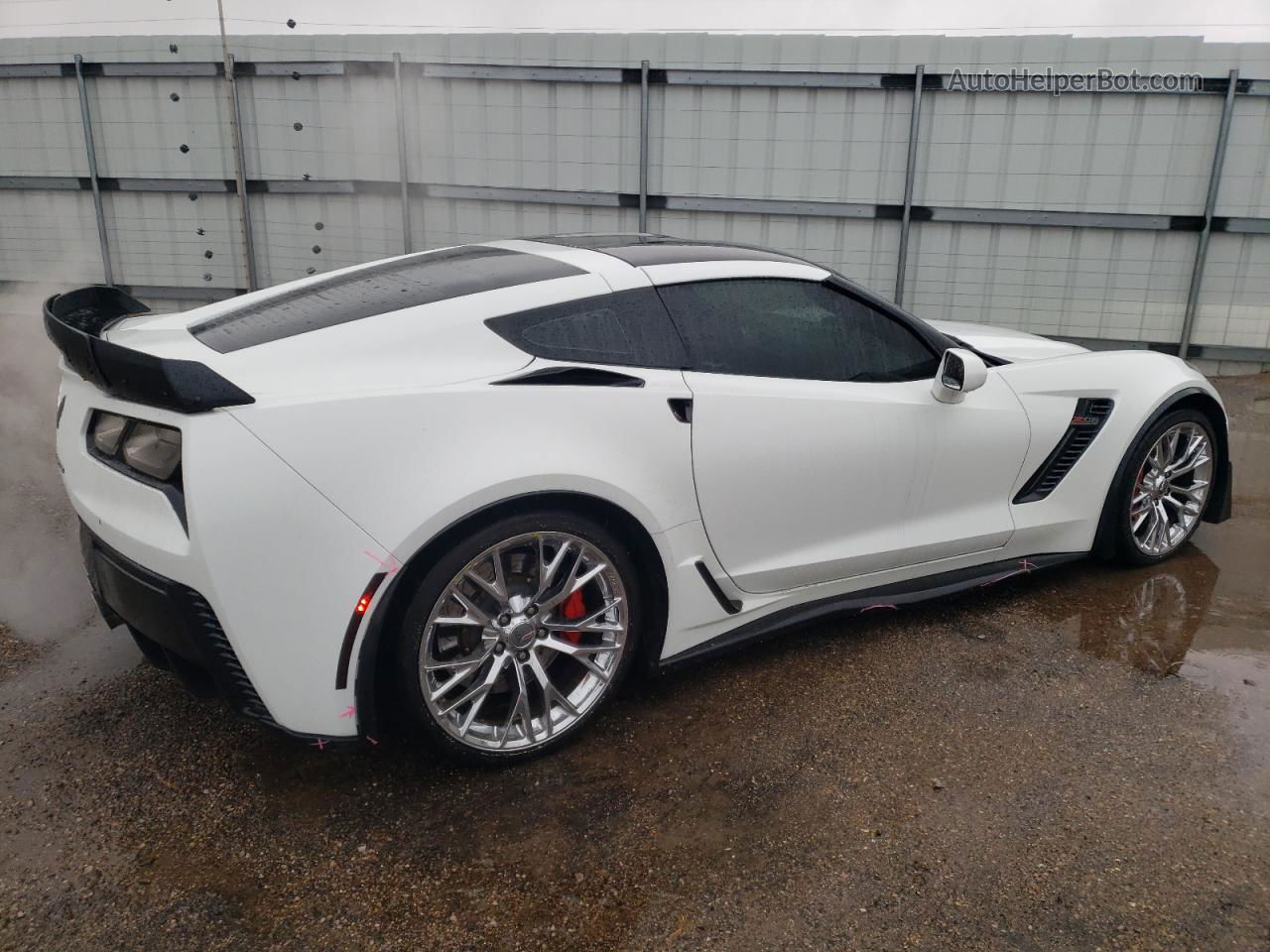 2017 Chevrolet Corvette Z06 3lz Белый vin: 1G1YU2D62H5601239