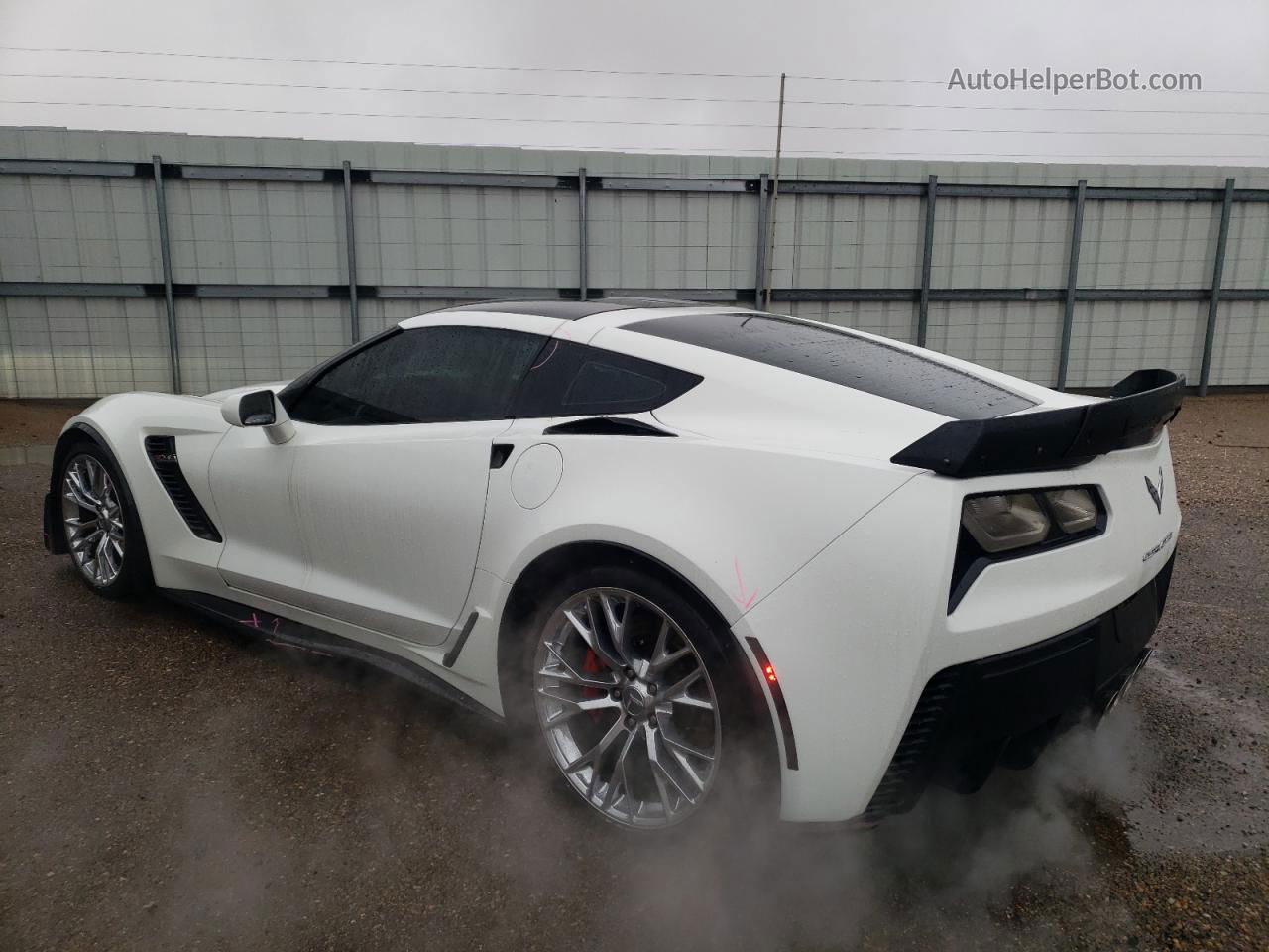 2017 Chevrolet Corvette Z06 3lz Белый vin: 1G1YU2D62H5601239