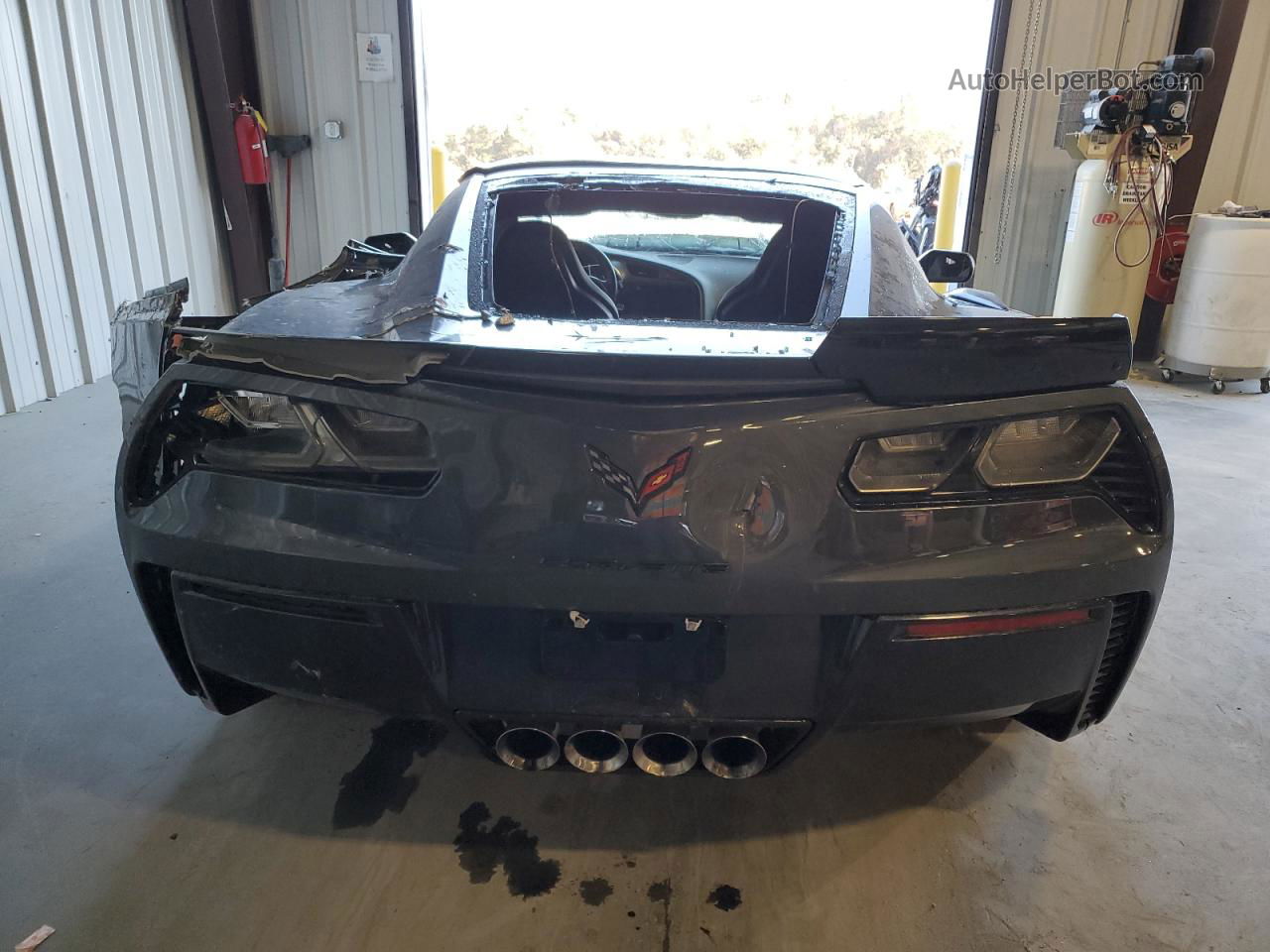 2017 Chevrolet Corvette Z06 3lz Black vin: 1G1YU2D62H5601497