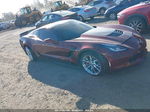 2017 Chevrolet Corvette Z06 3lz Burgundy vin: 1G1YU2D62H5602231