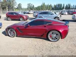 2017 Chevrolet Corvette Z06 3lz Burgundy vin: 1G1YU2D62H5602231