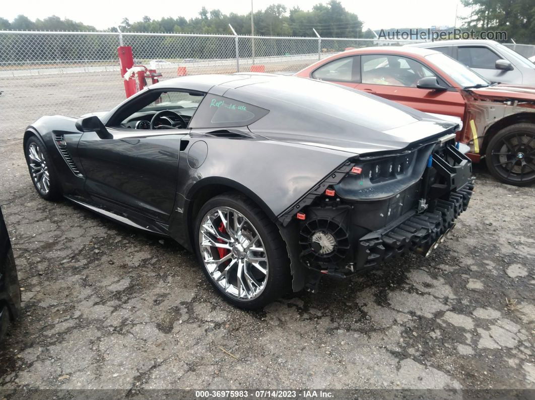 2017 Chevrolet Corvette Z06 3lz Gray vin: 1G1YU2D65H5602949