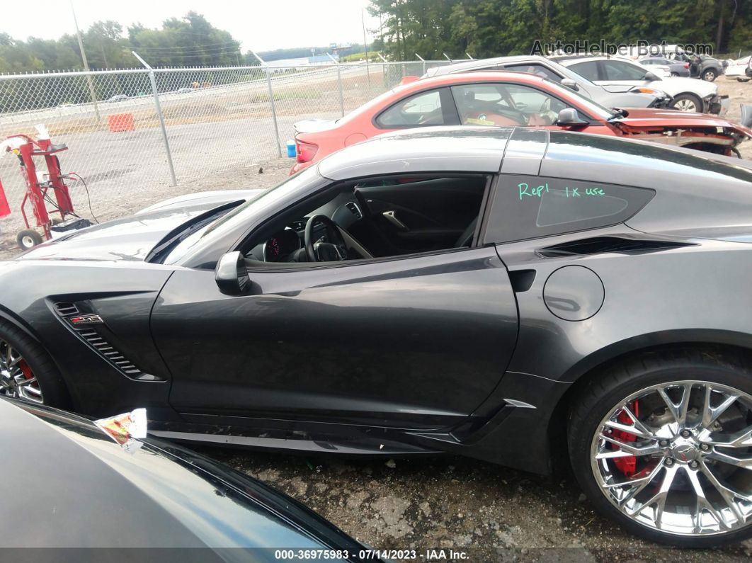 2017 Chevrolet Corvette Z06 3lz Gray vin: 1G1YU2D65H5602949