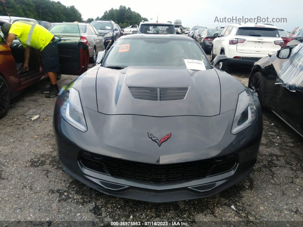 2017 Chevrolet Corvette Z06 3lz Серый vin: 1G1YU2D65H5602949