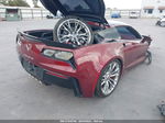 2017 Chevrolet Corvette Z06 3lz Maroon vin: 1G1YU2D66H5602233