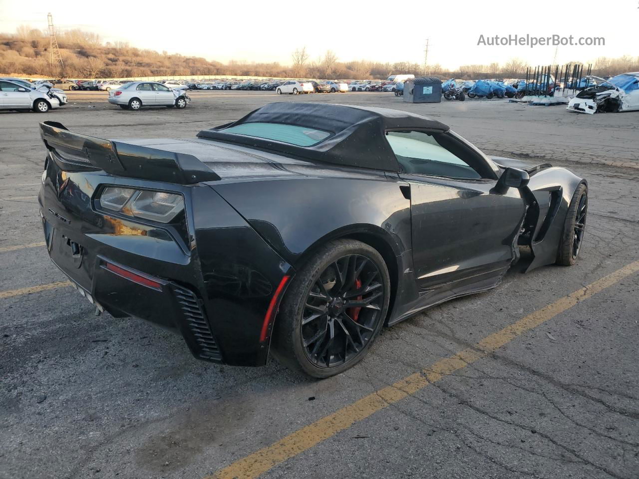 2017 Chevrolet Corvette Z06 3lz Черный vin: 1G1YU3D60H5603836