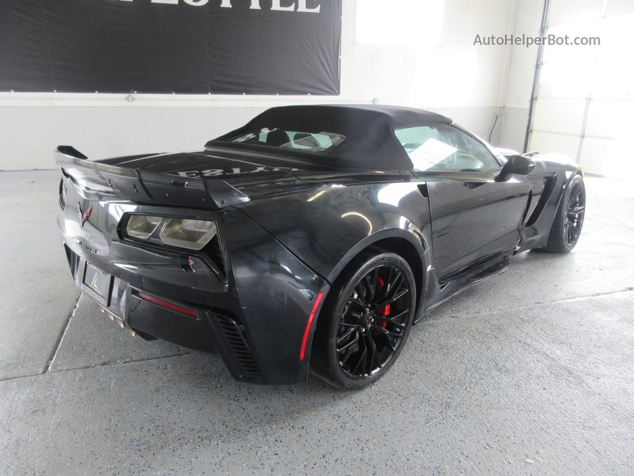 2017 Chevrolet Corvette Z06 3lz Black vin: 1G1YU3D60H5603836