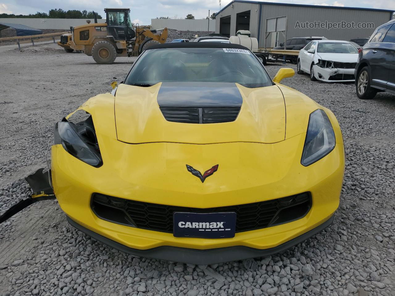 2017 Chevrolet Corvette Z06 3lz Желтый vin: 1G1YU3D62H5602199