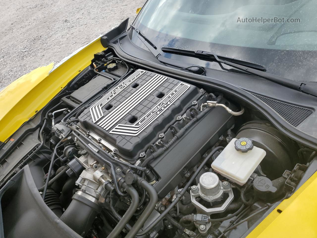 2017 Chevrolet Corvette Z06 3lz Желтый vin: 1G1YU3D62H5602199