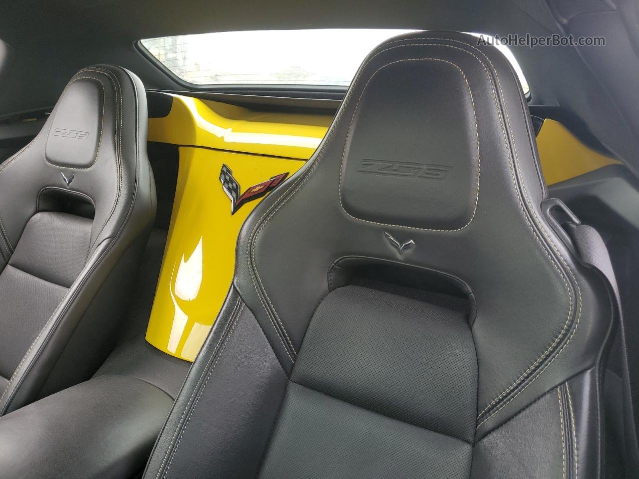 2017 Chevrolet Corvette Z06 3lz Желтый vin: 1G1YU3D62H5602199