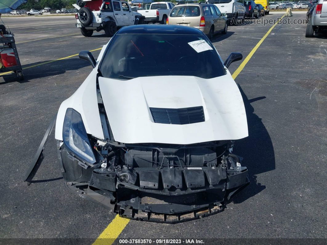 2017 Chevrolet Corvette Grand Sport White vin: 1G1YV2D72H5116038