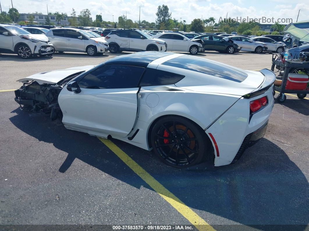 2017 Chevrolet Corvette Grand Sport White vin: 1G1YV2D72H5116038