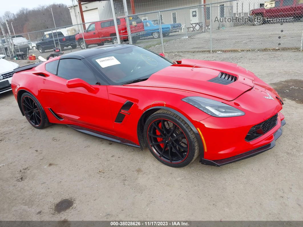 2017 Chevrolet Corvette Grand Sport Red vin: 1G1YX2D72H5115613