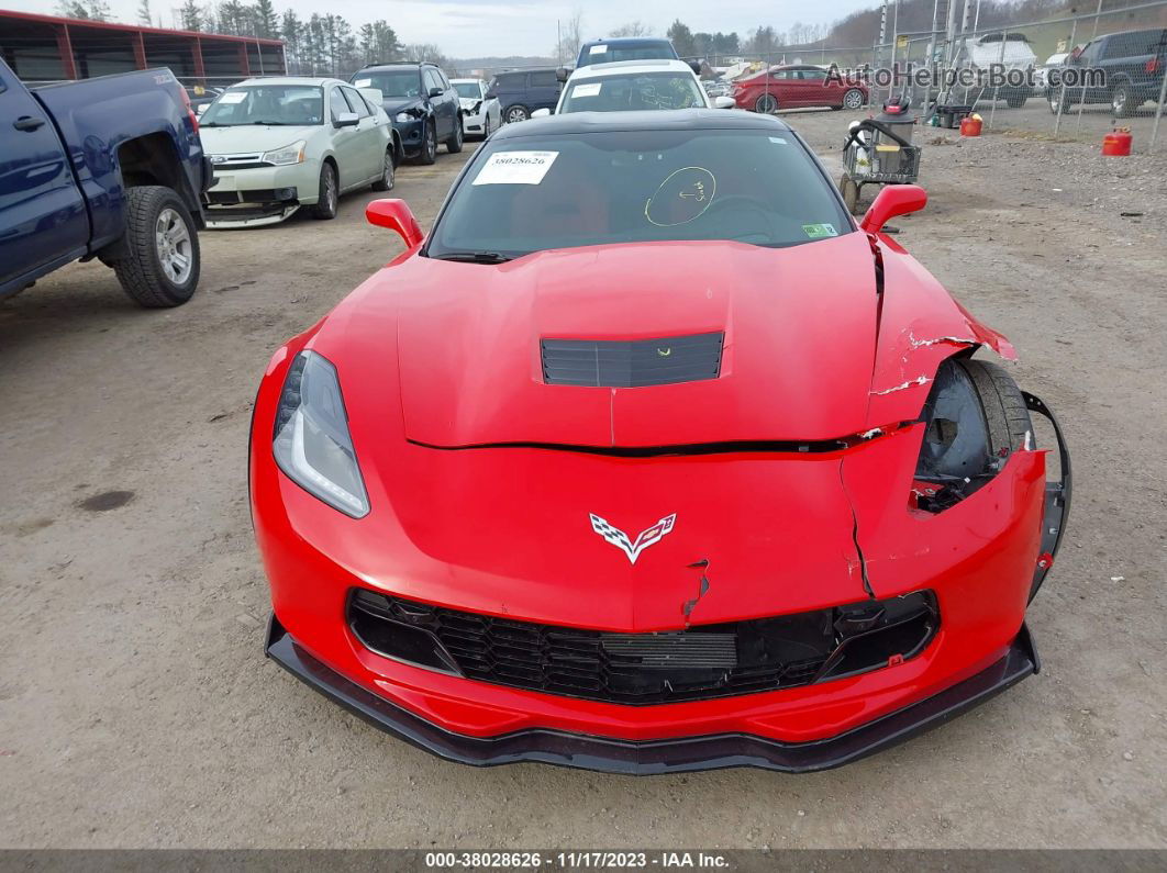 2017 Chevrolet Corvette Grand Sport Red vin: 1G1YX2D72H5115613