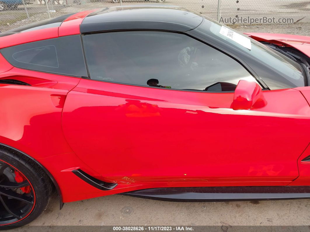 2017 Chevrolet Corvette Grand Sport Red vin: 1G1YX2D72H5115613