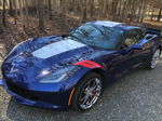 2017 Chevrolet Corvette Grand Sport 2lt Blue vin: 1G1YX2D77H5110178