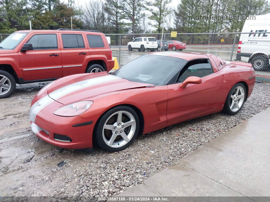 2006 Chevrolet Corvette   Orange vin: 1G1YY25U065110554