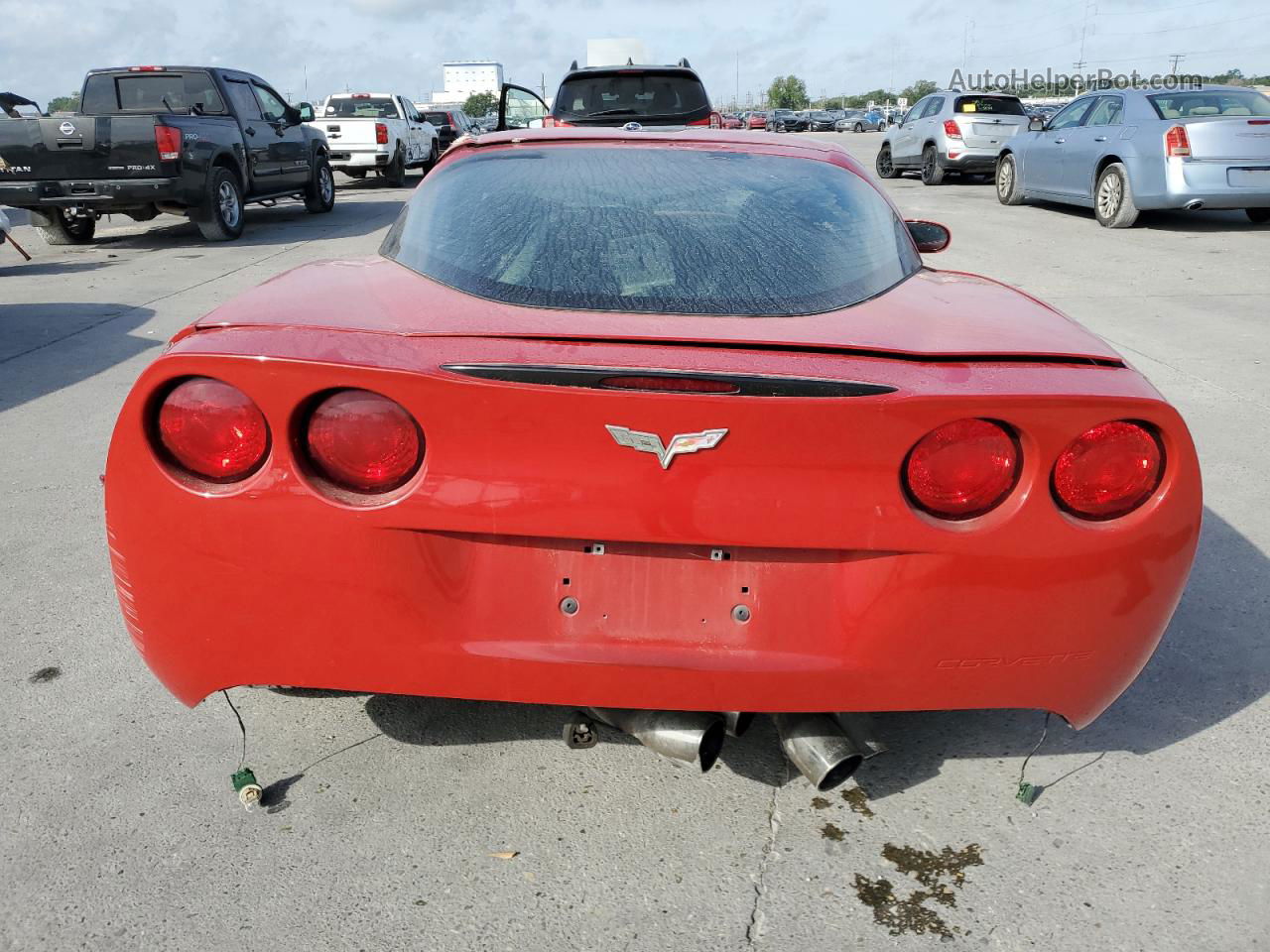 2006 Chevrolet Corvette  Красный vin: 1G1YY25U365112198