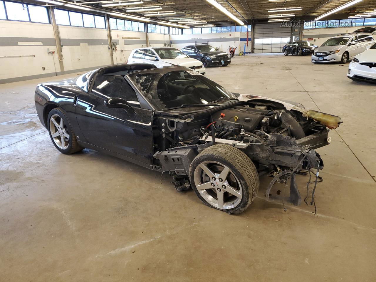 2006 Chevrolet Corvette  Black vin: 1G1YY25U365114565