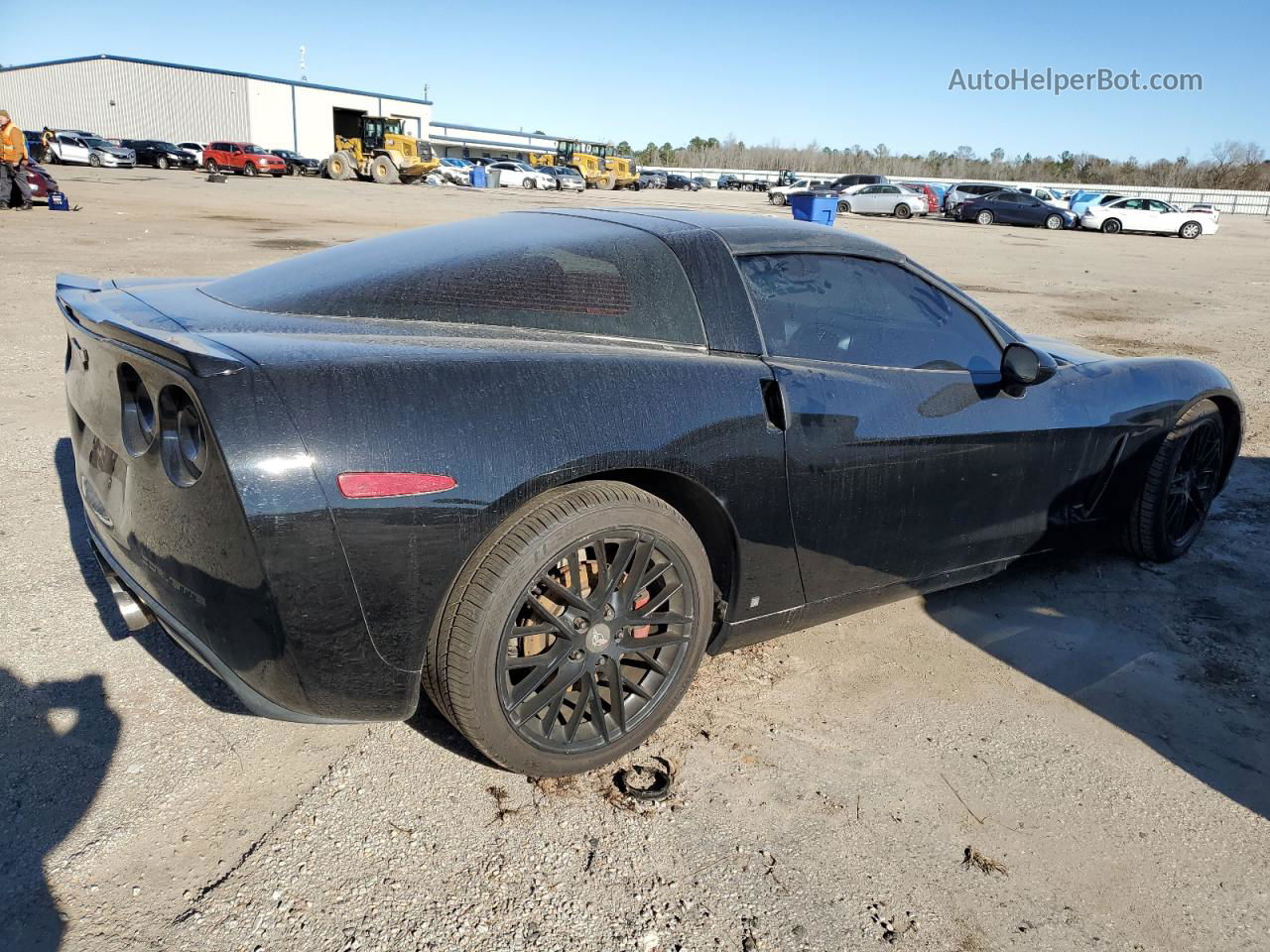 2006 Chevrolet Corvette  Черный vin: 1G1YY25U465112355