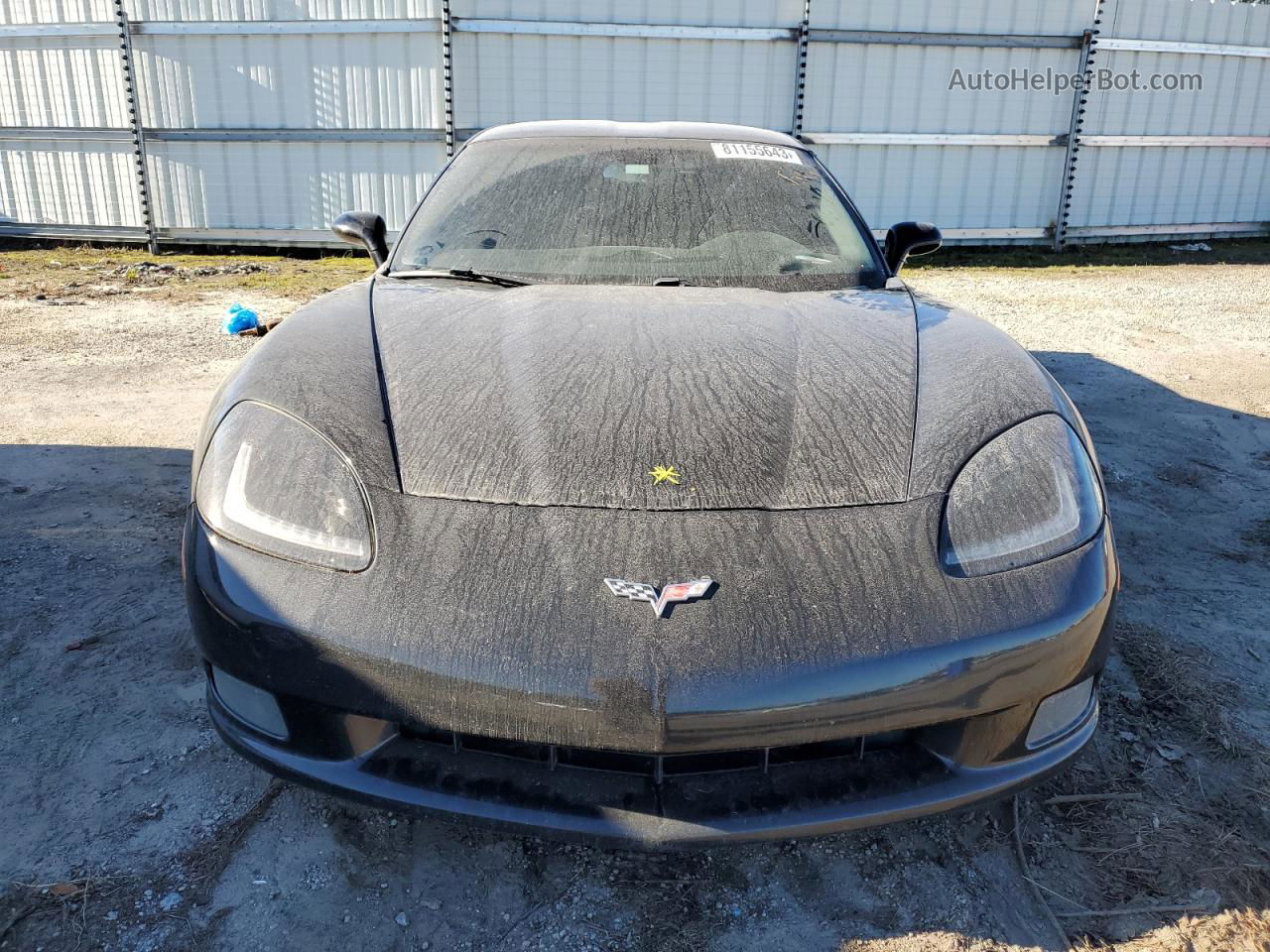 2006 Chevrolet Corvette  Black vin: 1G1YY25U465112355