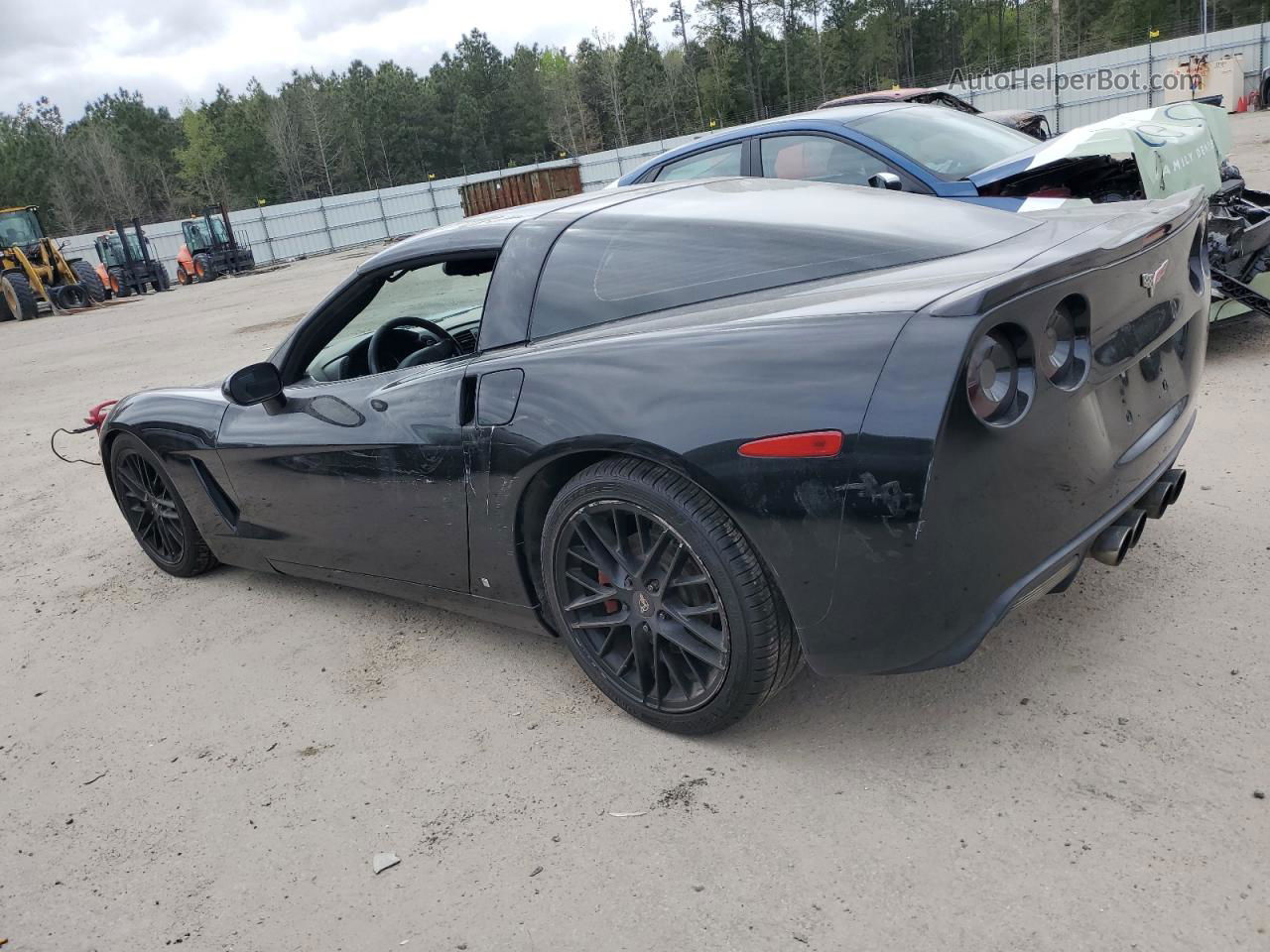 2006 Chevrolet Corvette  Black vin: 1G1YY25U465112355