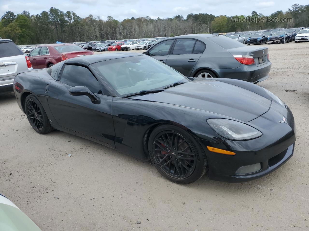 2006 Chevrolet Corvette  Black vin: 1G1YY25U465112355